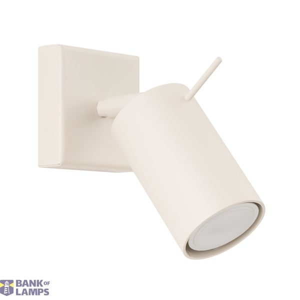 WALL LAMP RING BEIGE 1XGU10 image 2