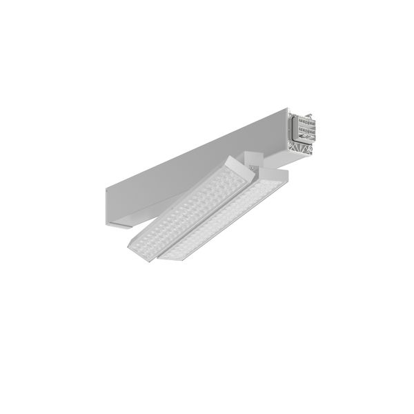 LINEDO, 41...73 W, 6300...10400 lm, 840, silver, DALI Continuous line  image 1