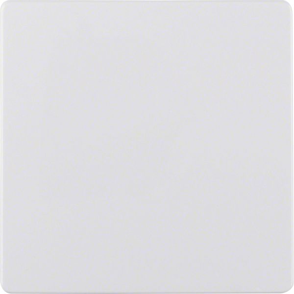 Central plate for sensor insert, KNX, p. white glossy image 2