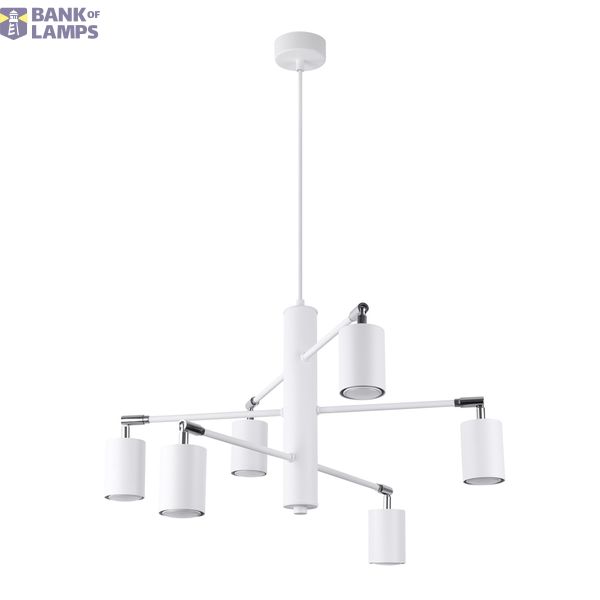 LEMMI CHANDELIER 6 WHITE GU10 6X10W IP20 image 2