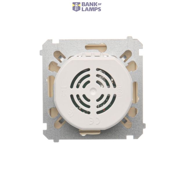 Double equipontential socket, beige image 1
