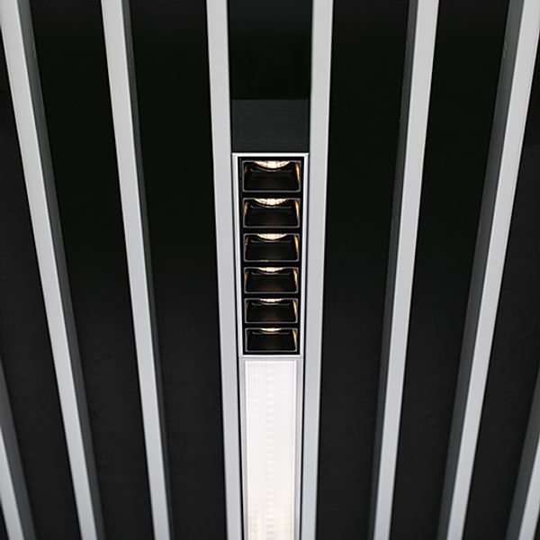SUPIL-R DF6 2000-940 LDO FL-DBK LH40 WH - Recessed module image 2