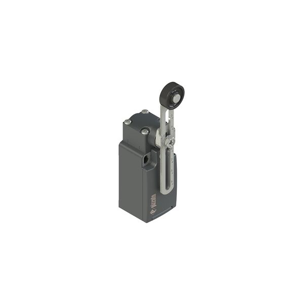 Position switch with adjustable lever and roller image 1