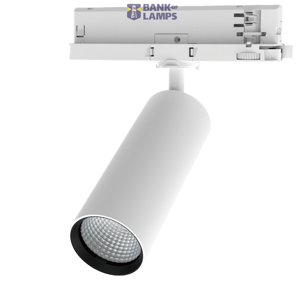 Azure 2 3-Circuit Track-mount Spot Light 24W 15° 3000K WHT image 1