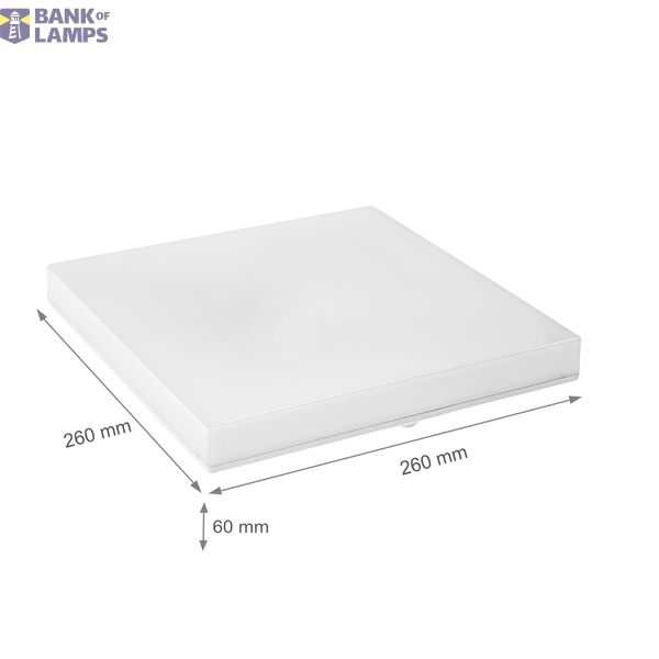 NYMPHEA ECO 2 LED 230V 18W IP44 IK10 NW SQUARE image 10