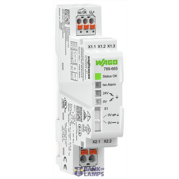 Ground resistance signaling module Ground fault alarm via digital outp image 1