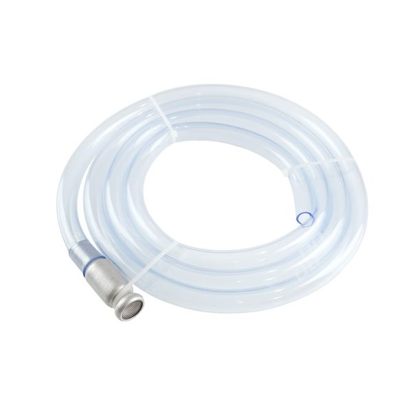 Fuel suction hose with aluminium nozzle 2m image 1