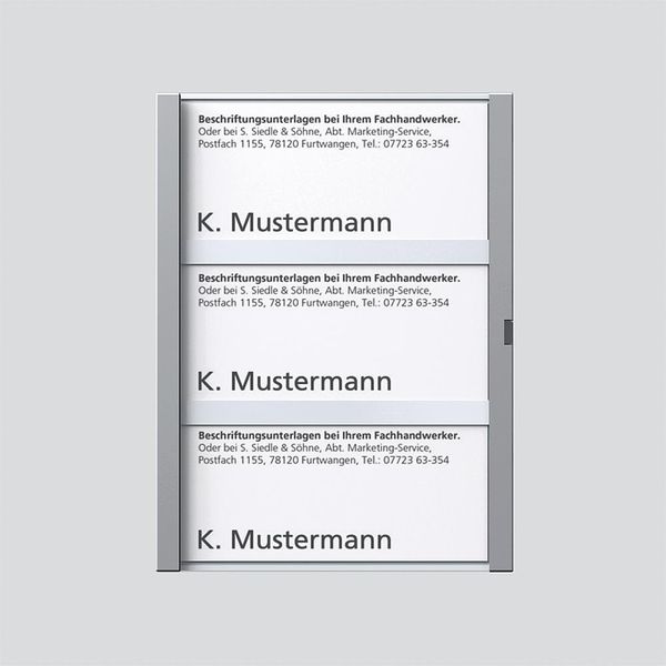 TM 612-3, BTM 650-03 SM Nameplate complete image 1