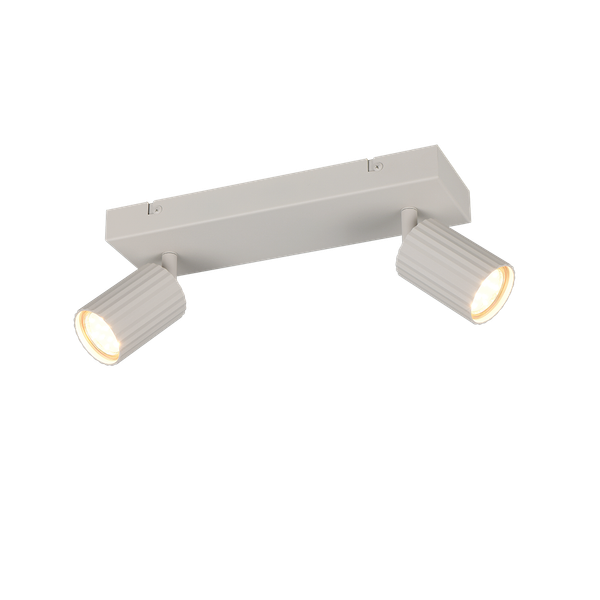 Soka spotlight 2-pc GU10 warm grey image 1