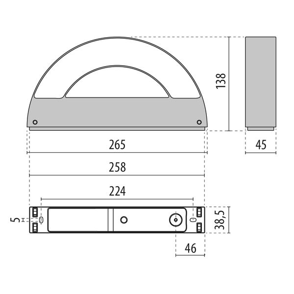 MASK+MINI M 8 S/EW 4000K WIT HF DETEK image 4