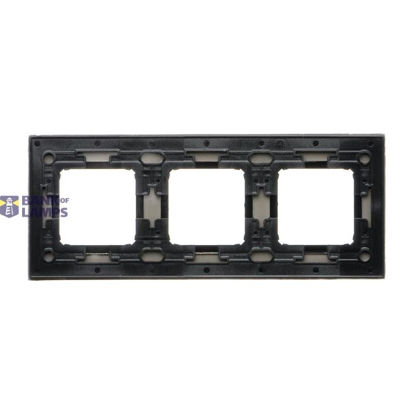 RTV final aerial socket, separated, atten.: 1dB, anthracite, metalic image 1