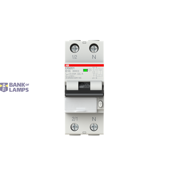 Circuit breaker 2CSR255140R1165 16A/1P+N/30mA B 6kA combi with circuit breaker image 1