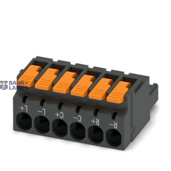 LPC 2,5/ 6-ST-5,08 BK BDWHR-SO - PCB connector image 1