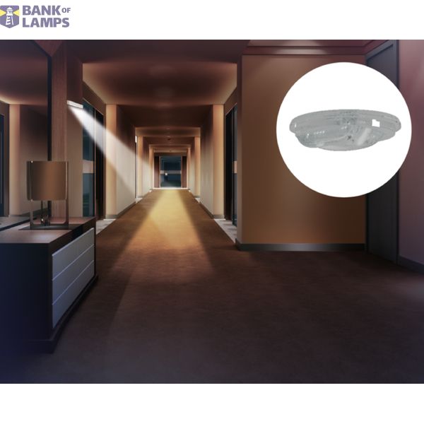 4-seater LED interchangeable lenses for wall and corridor lighting of emergency routes. image 1