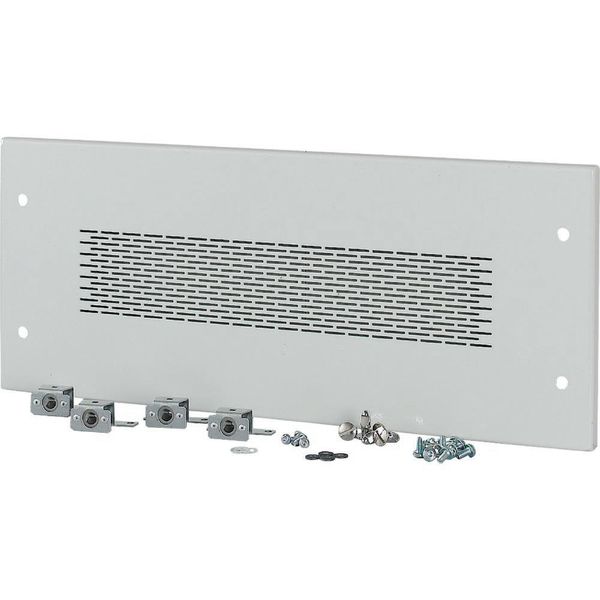XTSZCSV3-H250W600 Section wide cover, HxW=250x600mm, IP31, grey image 5