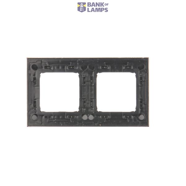 IP44 single socket outlet with frame seal - same color flap&frame, 16A, white image 1