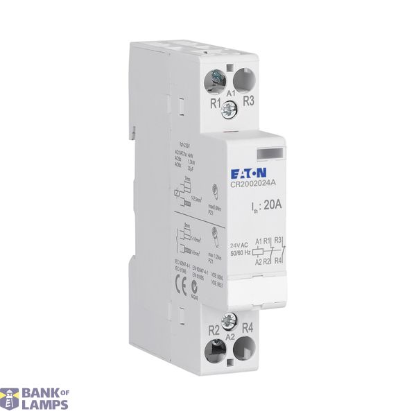Installation contactor, 20A, 24V AC, 2NC image 4