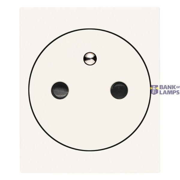Flat 2P+E16A FR SICURY outlet screwless image 1