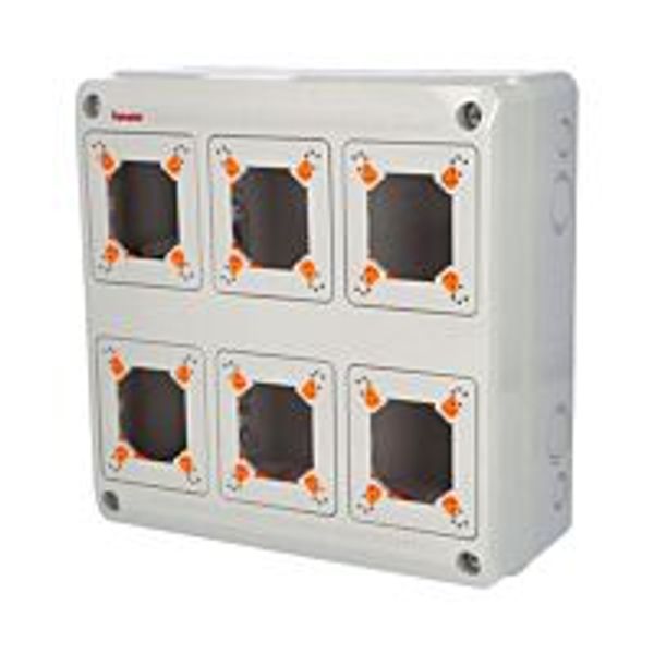 Cabinet ACQUA COMBI 3966 IP65 6 holes image 1