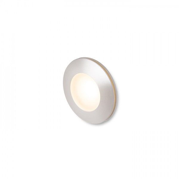 CLUB recessed silver grey 230V LED 3W IP54 3000K image 1