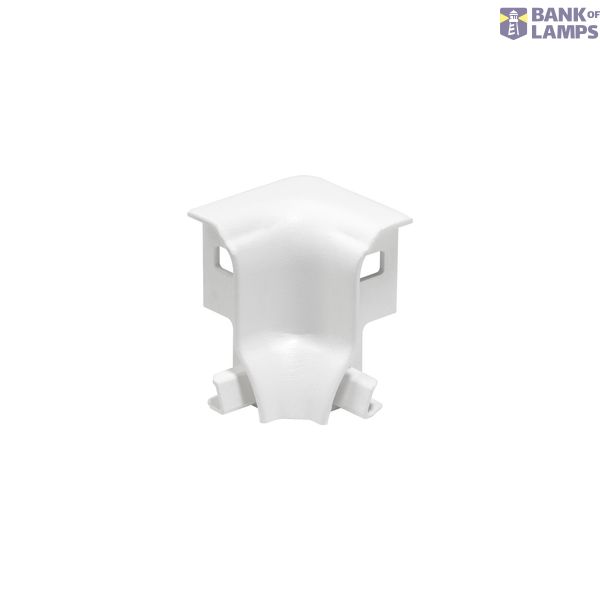 GLENOS corner connector INSIDE, 90ø, for Alu Profile, white image 1