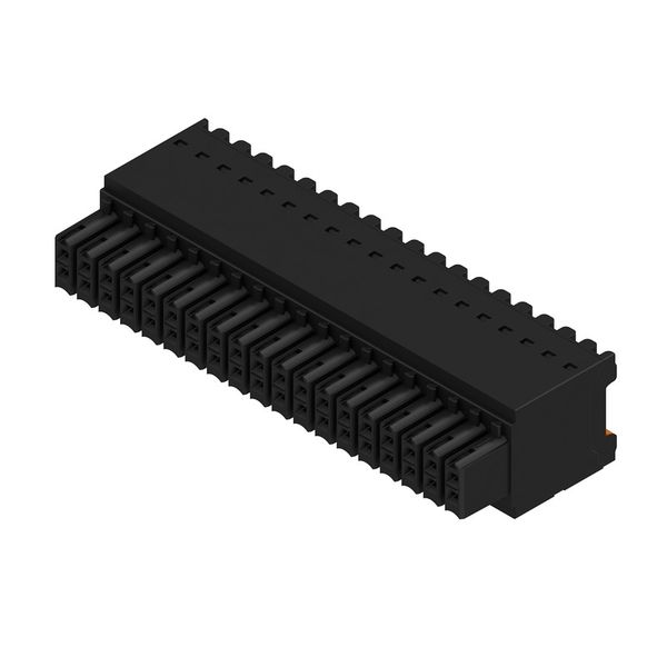 PCB plug-in connector, female plug, 3.50 mm, Number of poles: 38, 180°, PUSH IN with push button, Clamping range, max. : 1.5 mm², Box image 6