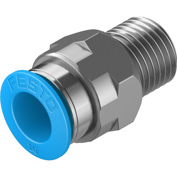 QS-1/4-10-50 Push-in fitting image 1