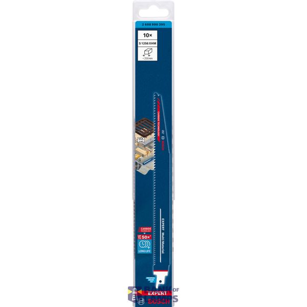 EXPERT ‘Multi Material’ S 1256 XHM Reciprocating Saw Blade 1-pc image 2