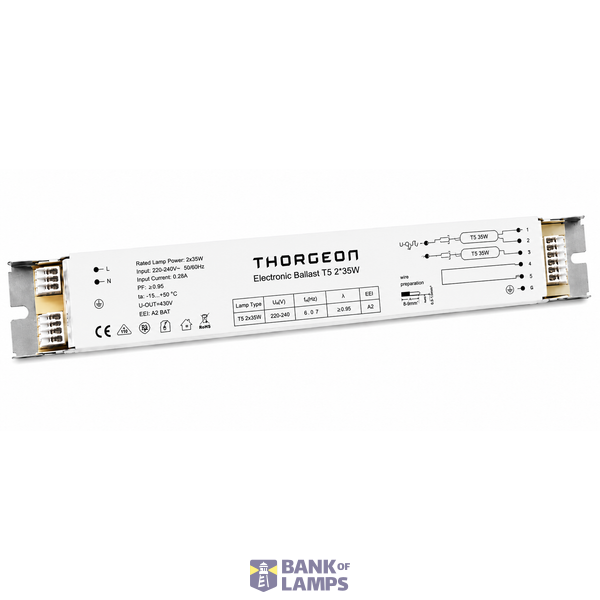Electronic Ballast T5 2*35W image 1