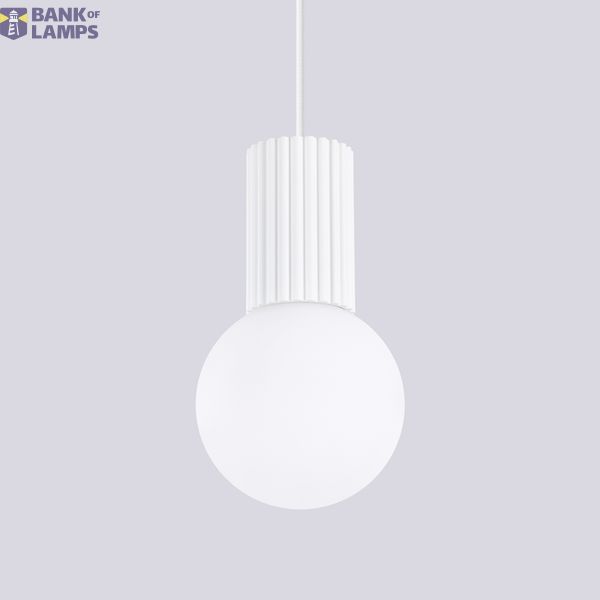 Pendant lamp HALO 1 white image 3