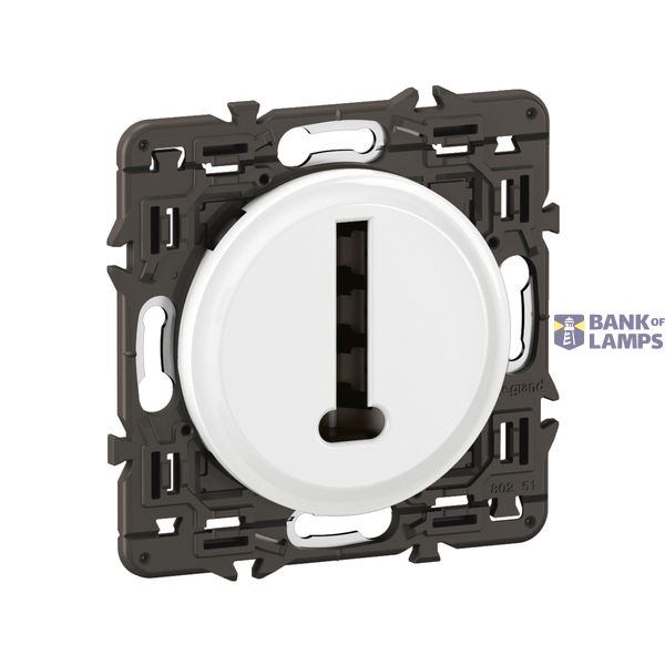 PRISE TELEPHONE COMPO BLANC image 1