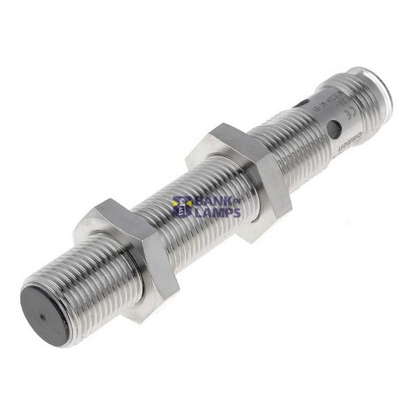 Proximity sensor, inductive, brass-nickel, long body, M12, shielded, 2 E2A 7328D image 2