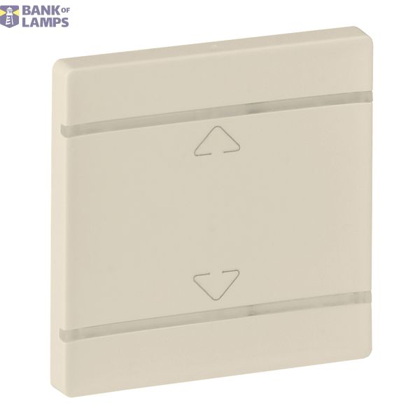 Cover plate Valena Life - Up/Down symbol - 2 modules - ivory image 2
