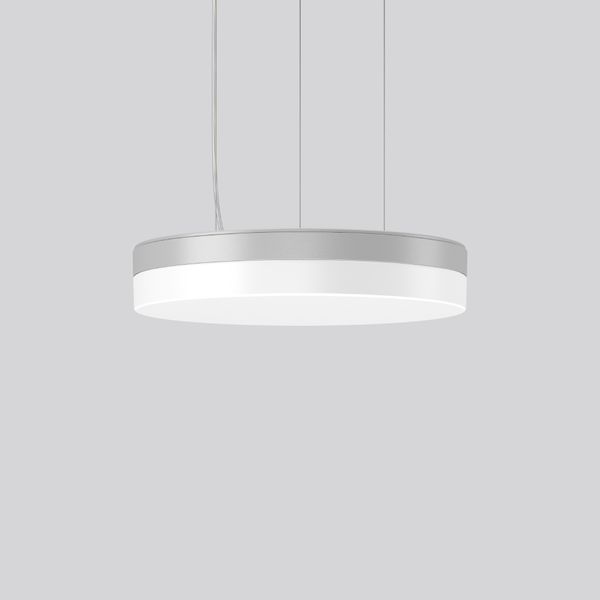 FLAT SLIM round, 18...29 W, 2450...4100 lm, 830, 840, silver, DALI Pen image 2