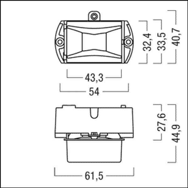 VOYAGER STAR KIT ESC E3 - Emergency luminaire kit image 2