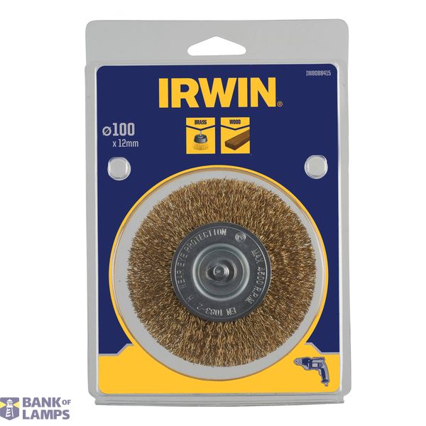 Brass Wire Wheel, 100mm image 2