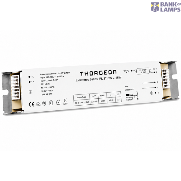 Electronic Ballast PL 2*13W 2*18W image 1