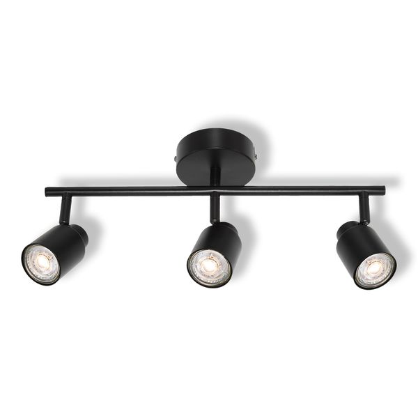 LED SPOT PRIMAL 3XGU10 BK OSRAM image 1