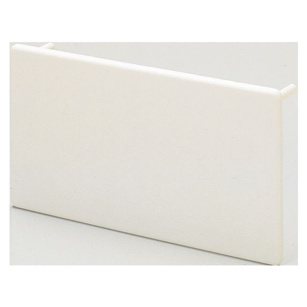 CABLE TUBE END PIECE 30X30 RAL9010 image 2