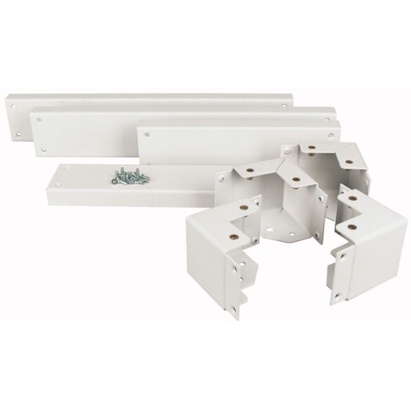 XLSPH264 Plinth H=200mm, W=600mm, D=400mm, grey image 1