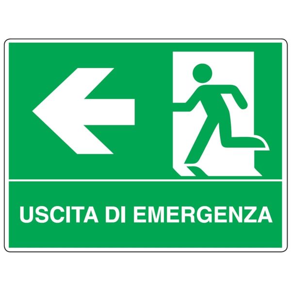 Safety sign - Al - Dimensions: 250x310 mm image 1