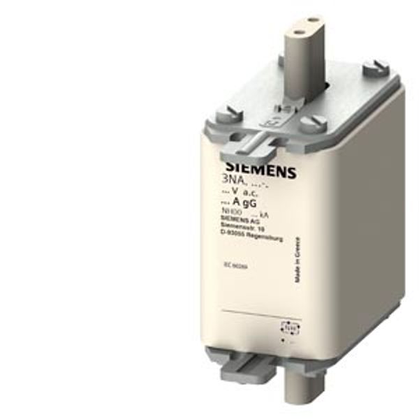LV HRC fuse link, NH00, In: 35 A, gG, Un AC: 500 V, Un DC: 250 V image 1