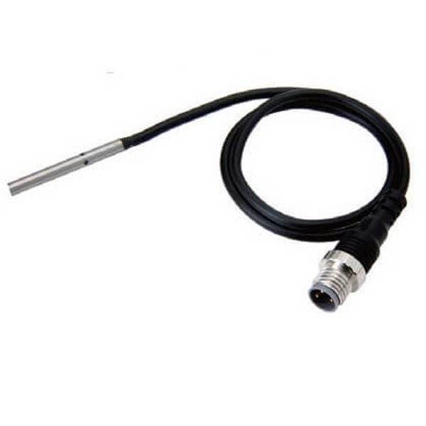 Proximity sensor, inductive, Dia 3mm, Shielded, 0.8mm, DC, 3-wire, Pig E2E 8071D image 1