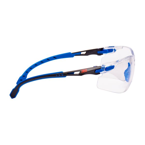 3M™ Solus™ 1000 Safety Glasses, Blue/Black Frame, Scotchgard™ Anti-Fog image 6