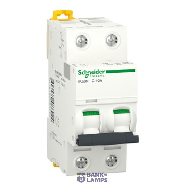 Miniature Circuit Breaker iK60N 2P 40A C Curve 6kA image 1