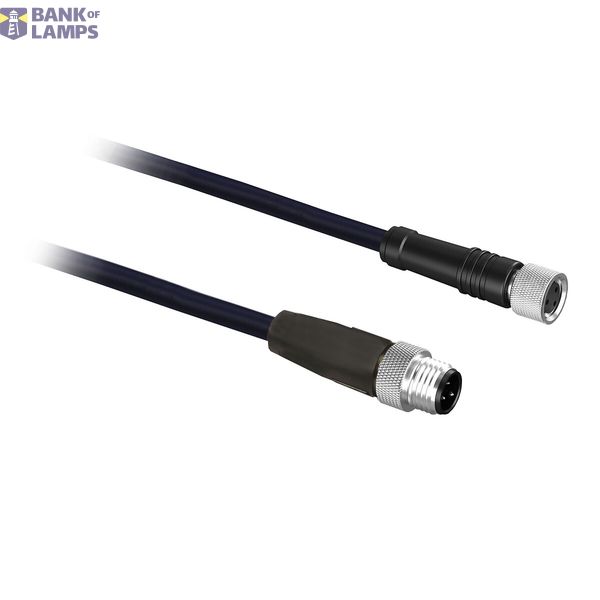 Cable Jumper straight M12 8-pin Male, straight M12 8-pin Female, PUR c image 15