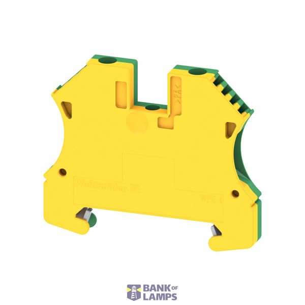 Terminal block 4 mm² earth, screw image 1