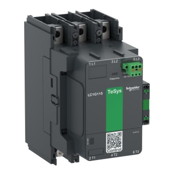 Contactor, high power, TeSys Giga, 3P(3NO), AC-3,  image 1