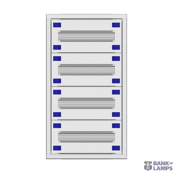Modular chassis 1-12K, 4-rows, complete image 1