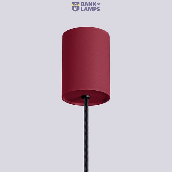 Pendant lamp HALO 1 burgundy image 6